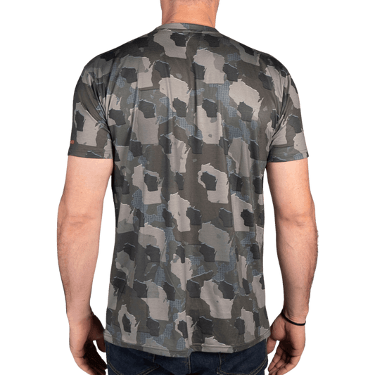 Everyday Outdoors Wisconsin Camo - Short Sleeve Shirt