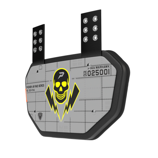 Phenom Elite Football Back Plate - Warhawk