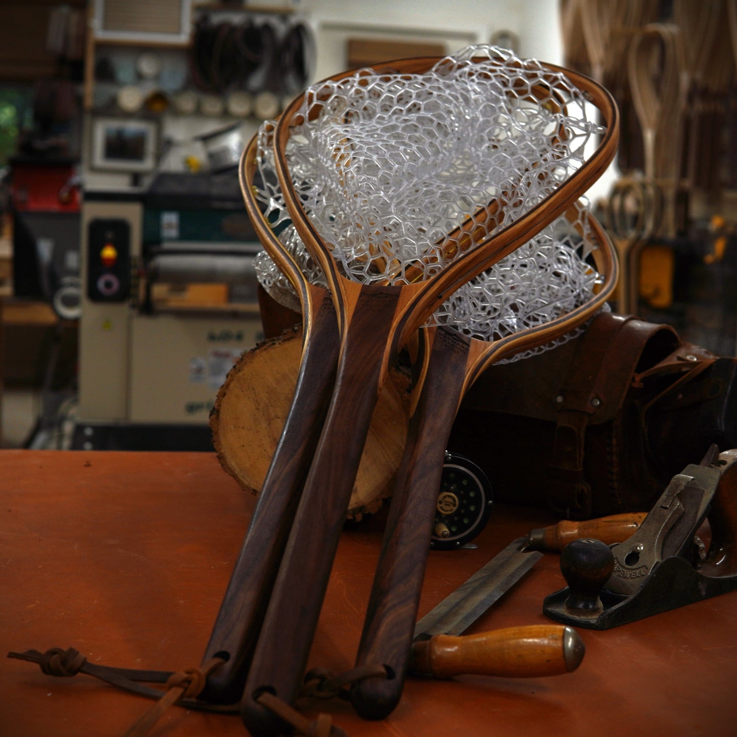 Wayward Trading Post Fat Jake 16"x12" - Classic Fly Fishing Traditional Landing Net - Handcrafted & Made in USA