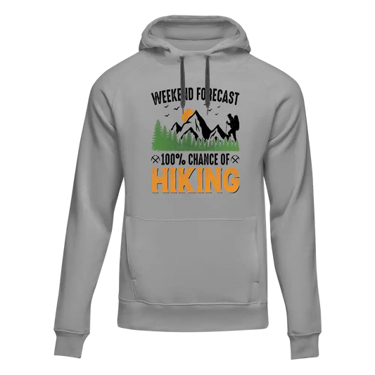 Outdoorzees Weekend Forecast 100% Hiking Unisex Hoodie