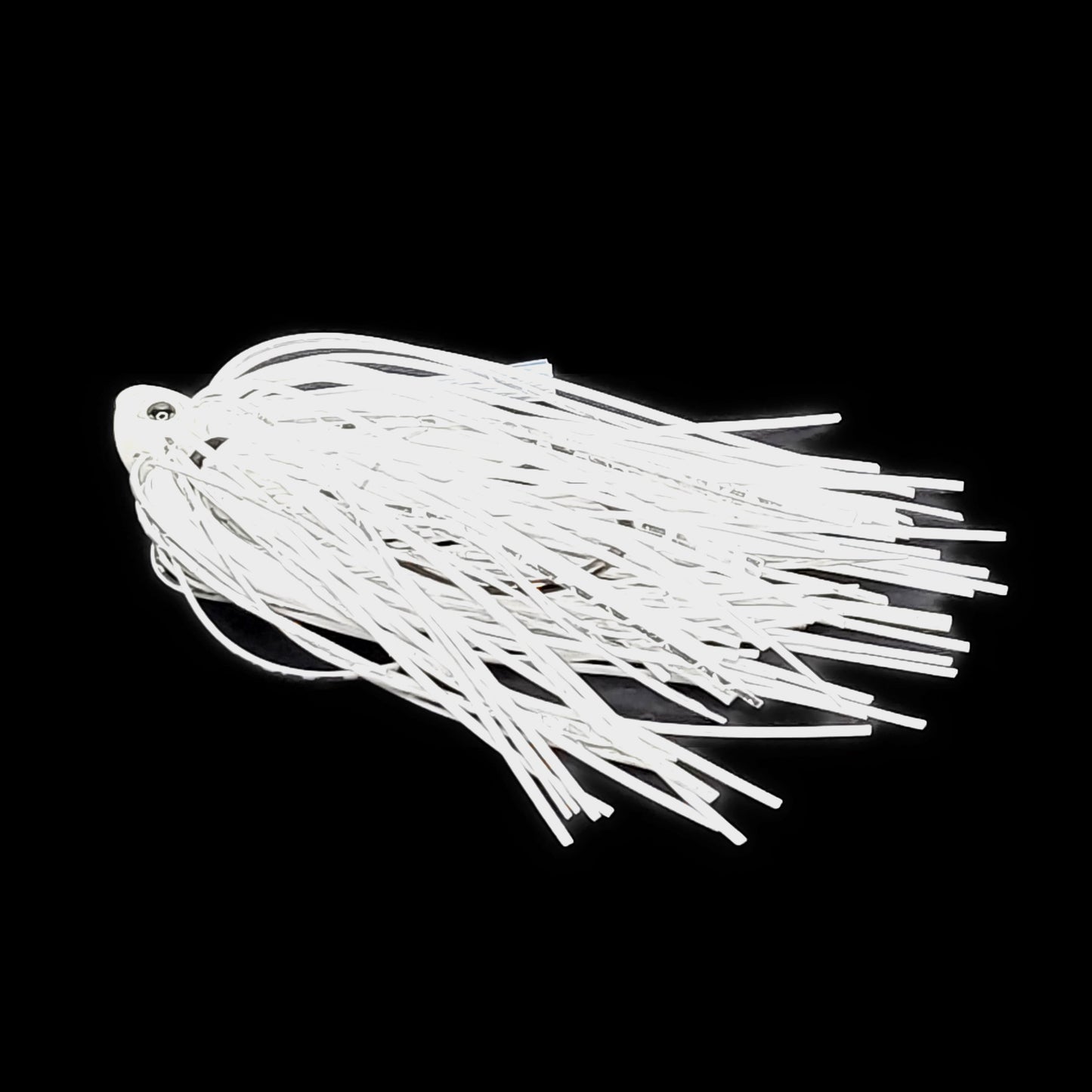 Just Lures Fishing Swim Jig - White Shimmer Shad