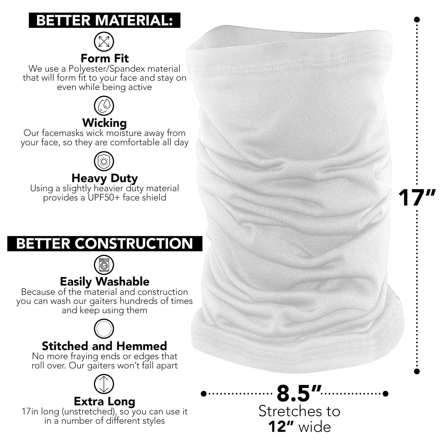 WindRider WindRider Gaiter - White