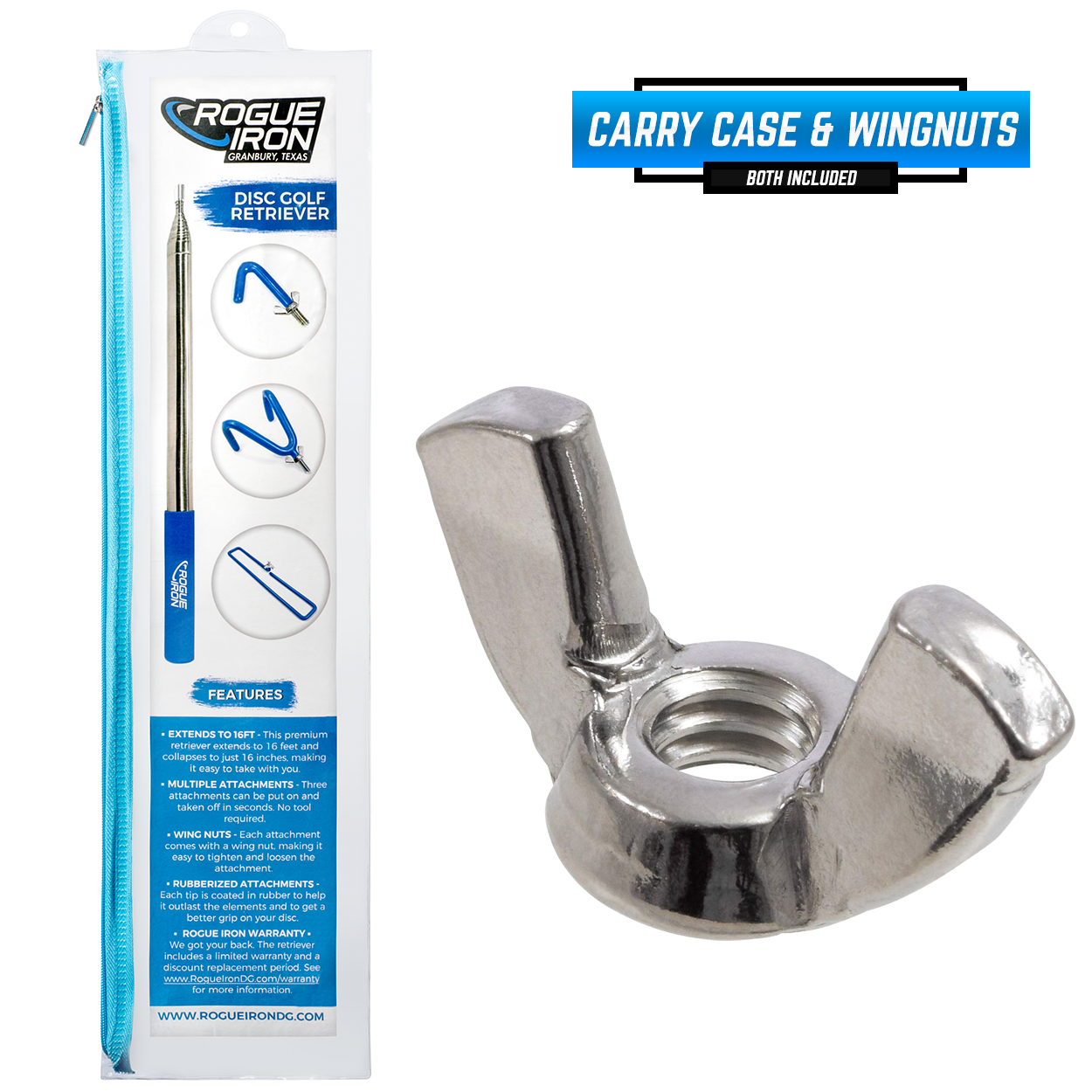 Rogue Iron Disc Golf Retriever