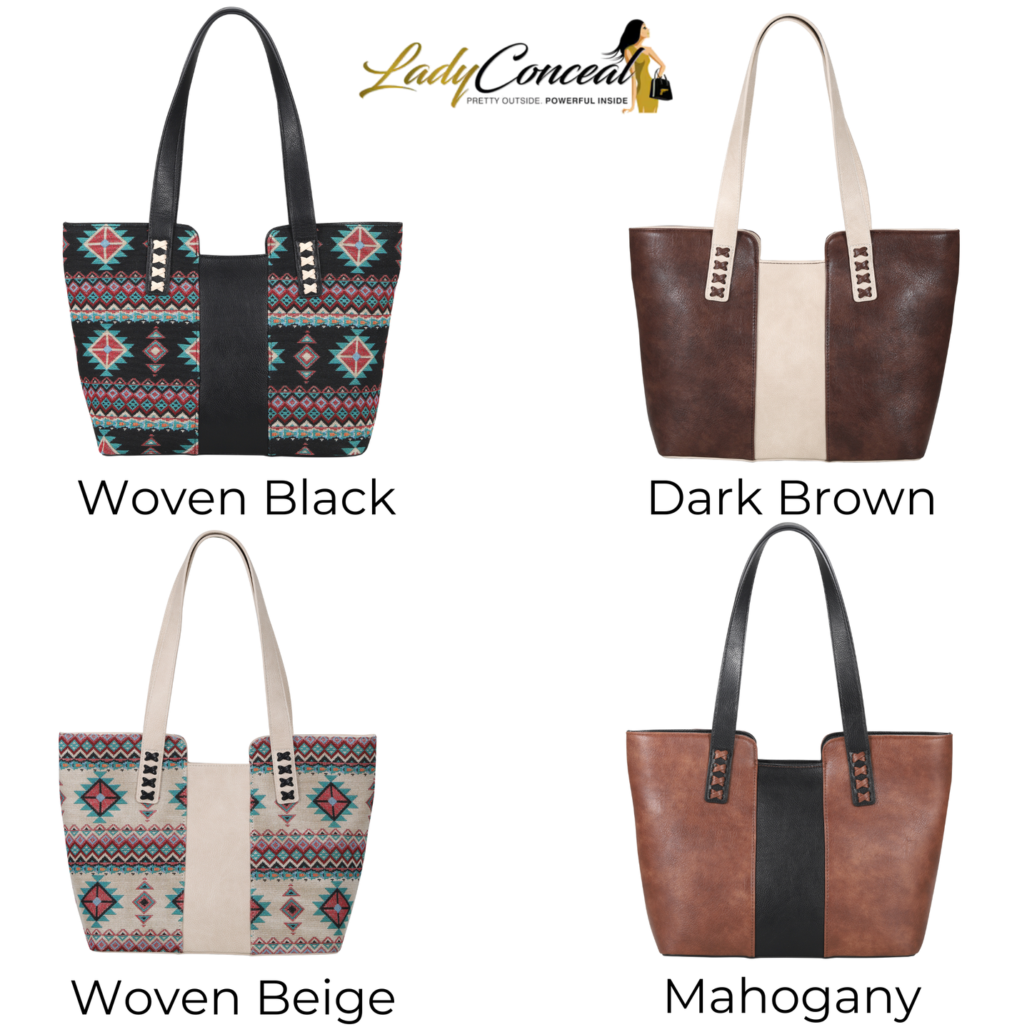 Concealed Carry Wrenley Tote by Lady Conceal