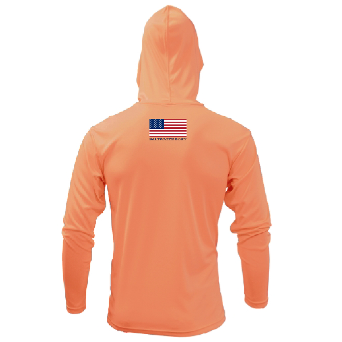 Saltwater Born State of Florida Long Sleeve UPF 50+ Dry-Fit Hoodie