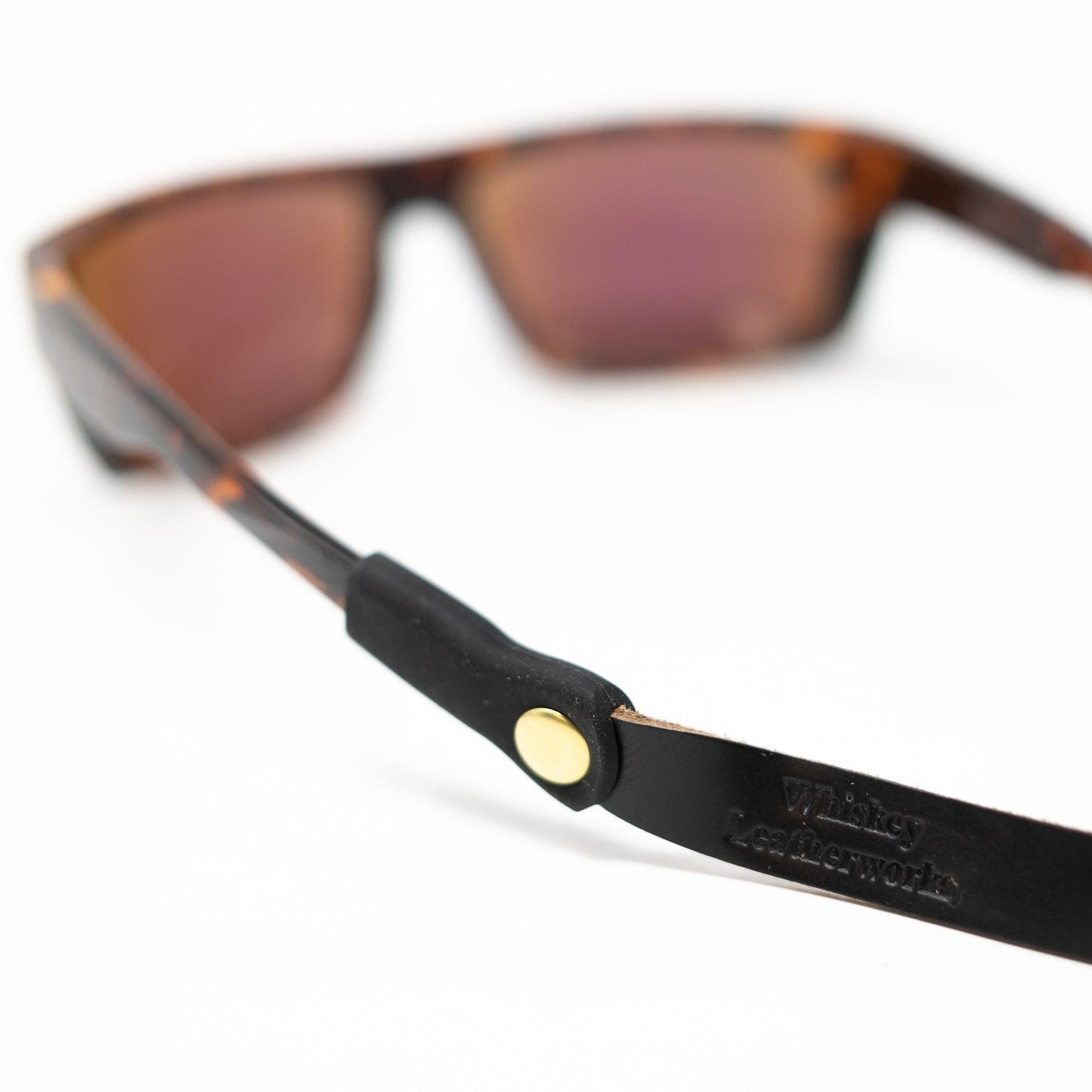 Whiskey Leatherworks Full Leather Sunglass Retainer