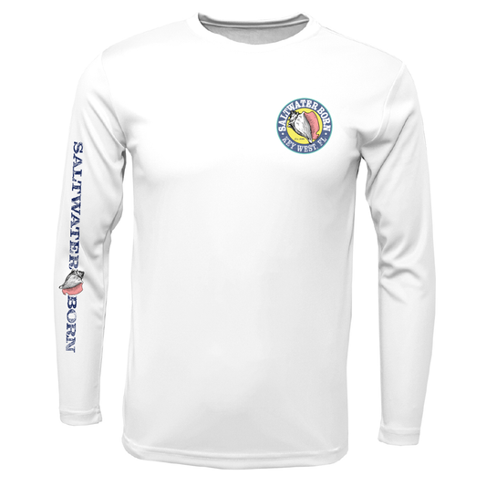 Saltwater Born Key West, FL Kraken Long Sleeve UPF 50+ Dry-Fit Shirt