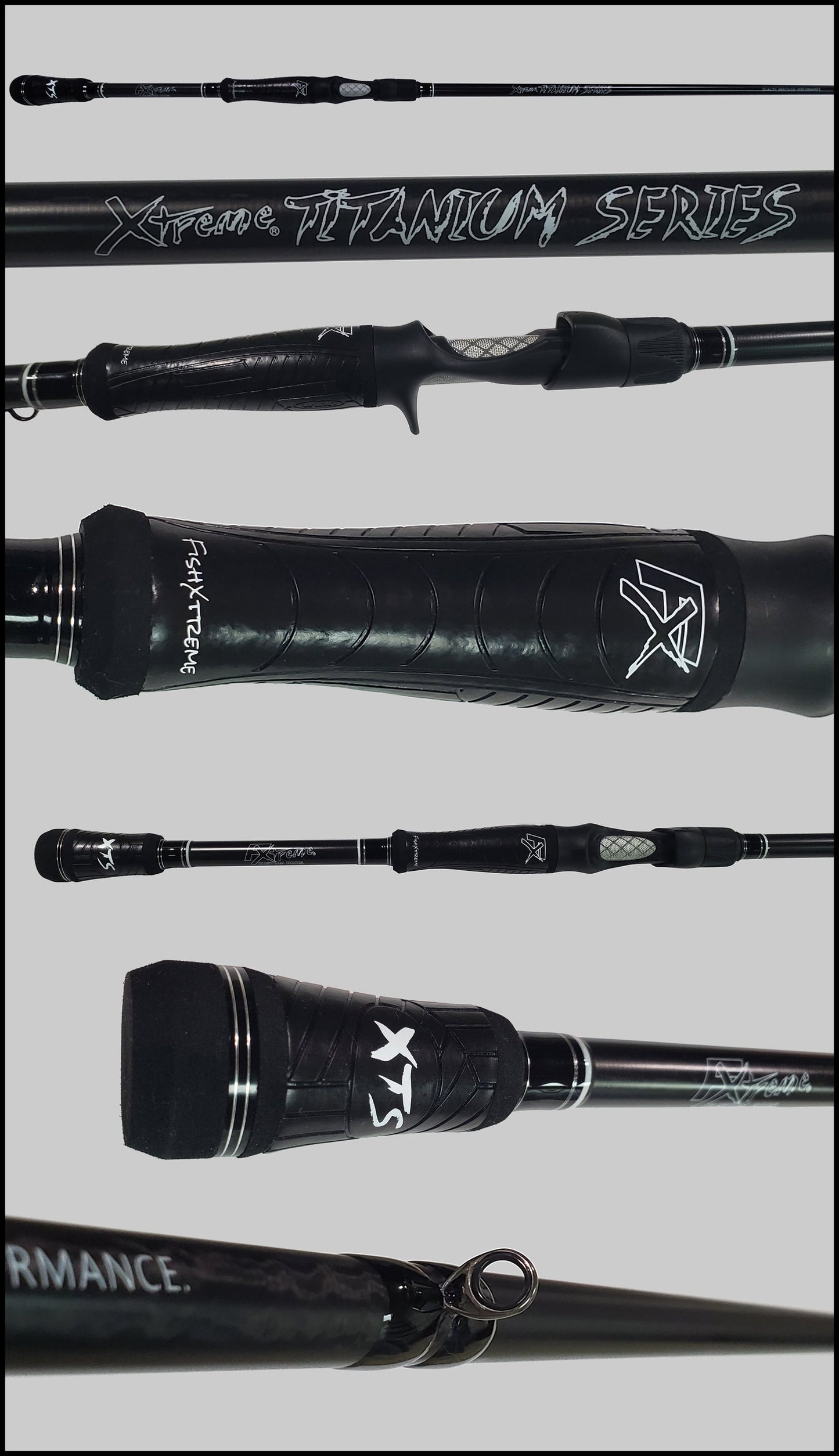 Fish Xtreme Rods WTI72MXF 7'2" Medium Xtra Fast **TITANIUM SERIES**