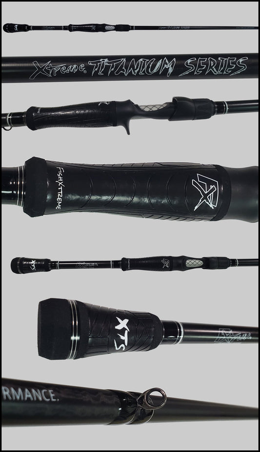 Fish Xtreme Rods WTI72MXF 7'2" Medium Xtra Fast **TITANIUM SERIES**