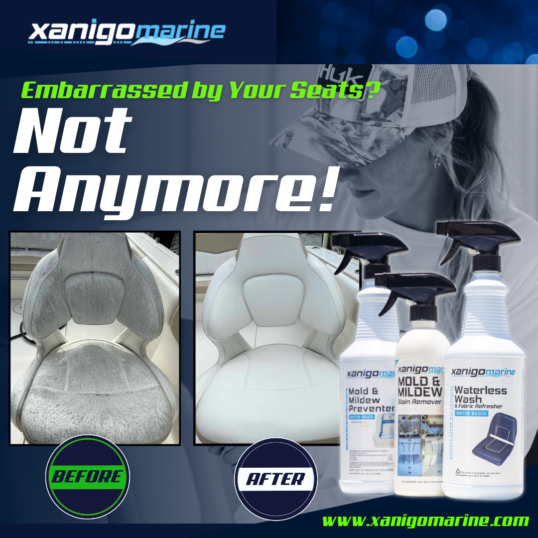 Xanigo Marine Mold & Mildew Stain Remover- 4 Pack