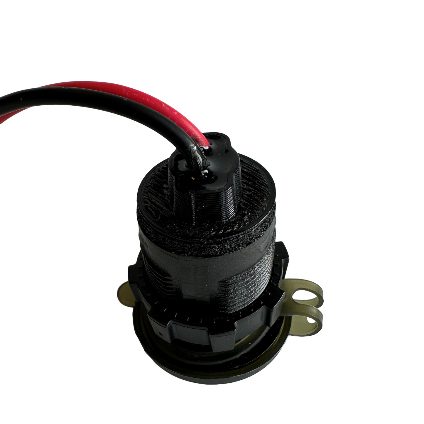 Yak Power YP-UMP48 | Dual USB-C and USB QC3.0 Fast Charging Port with Voltmeter
