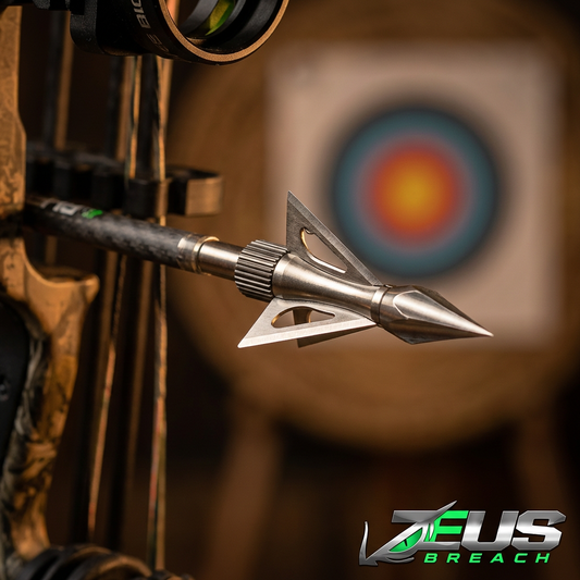 Killz ZEUS BREACH BROADHEADS (4 PACK)-COMES WITH BOTH 100/125 GR TIPS