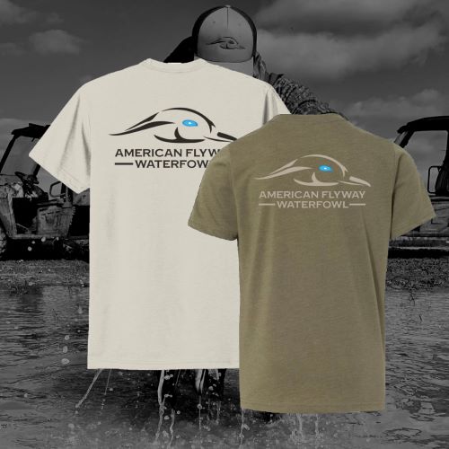 AF Waterfowl Grinder Series Solid Logo Shirts