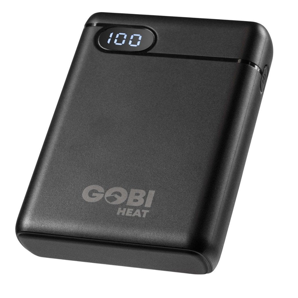 Gobi Heat Additional/Replacement Basecamp Base Layer Battery, 10000 mAh USB