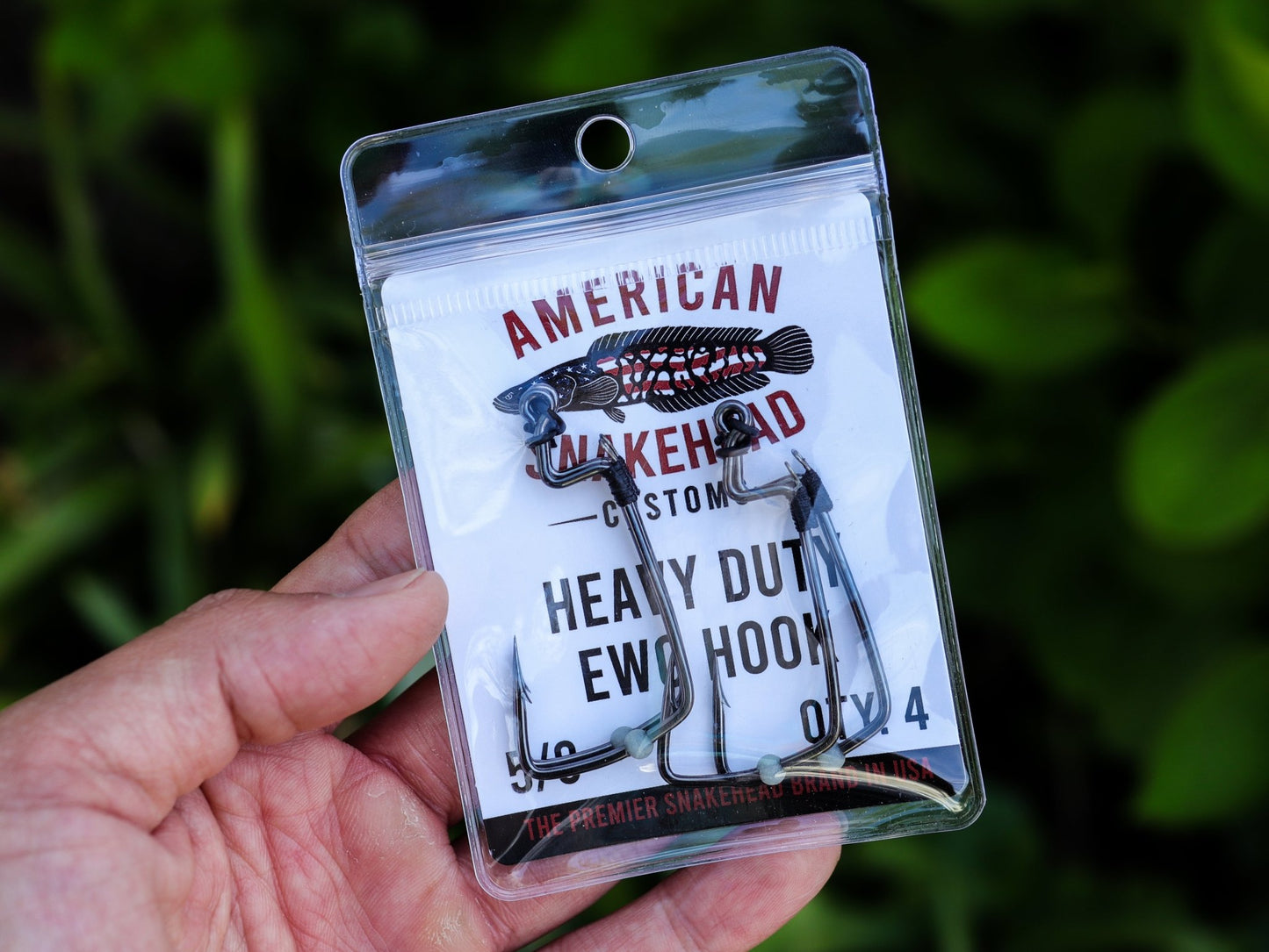 American Snakehead Customs Heavy Duty EWG Hook - Angler's Pro Tackle & Outdoors