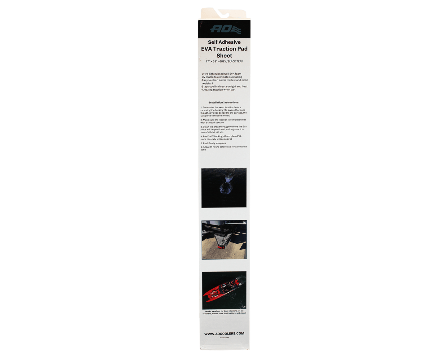 AO Coolers EVA Traction Pad - Medium - 16.25" x 8" - Angler's Pro Tackle & Outdoors