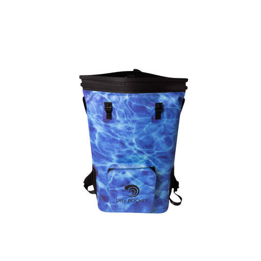 Dry Pocket Auto-Sealing, Waterproof, Floating, Scent Proof Backpack Cooler
