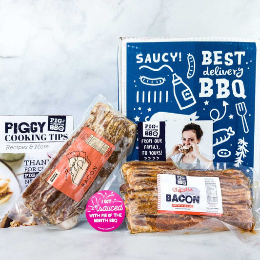 Pig of the Month BBQ Bacon of the Month Club – 2 lbs of Small-Batch Bacon, Delivered Monthly