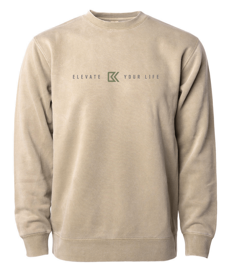 Bakcou Elevate Your Life Crewneck - Angler's Pro Tackle & Outdoors