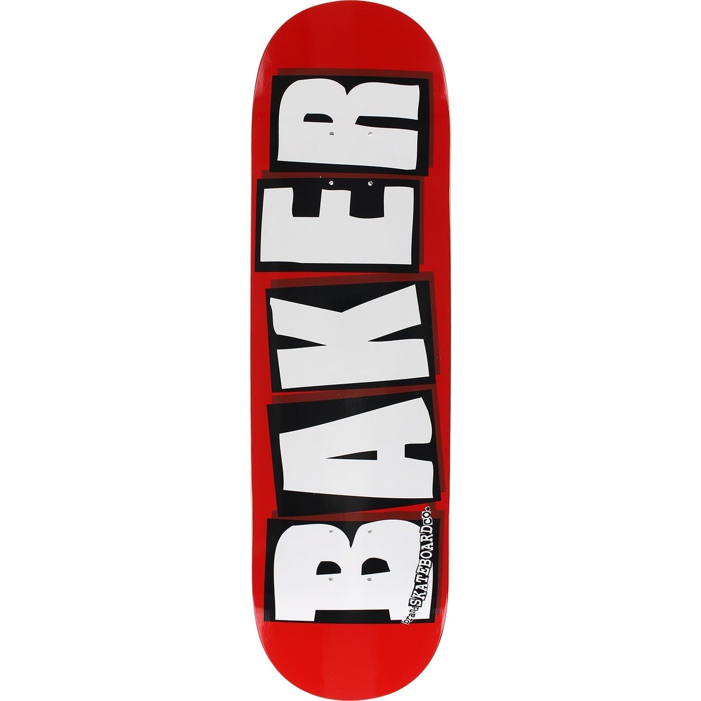 Baker Brand Logo Skateboard Deck - 8.5″ Red/White - Angler's Pro Tackle & Outdoors