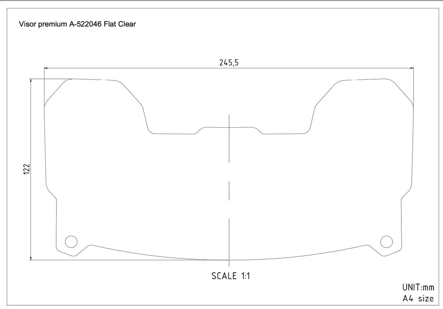 Barnett Visor premium A - 522046 Flat Clear - Angler's Pro Tackle & Outdoors