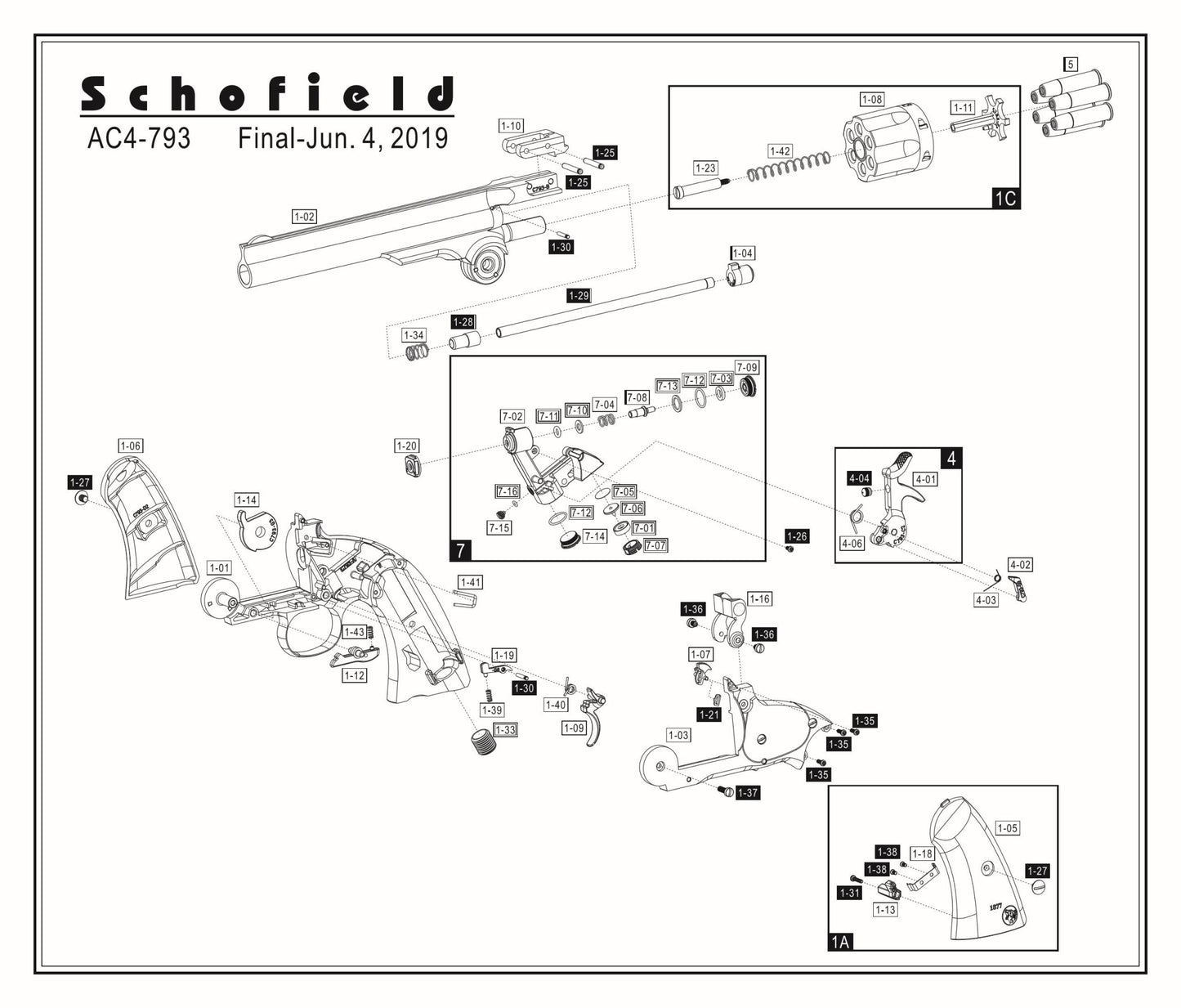Barra Airguns Schofield Seal Assembly - Angler's Pro Tackle & Outdoors