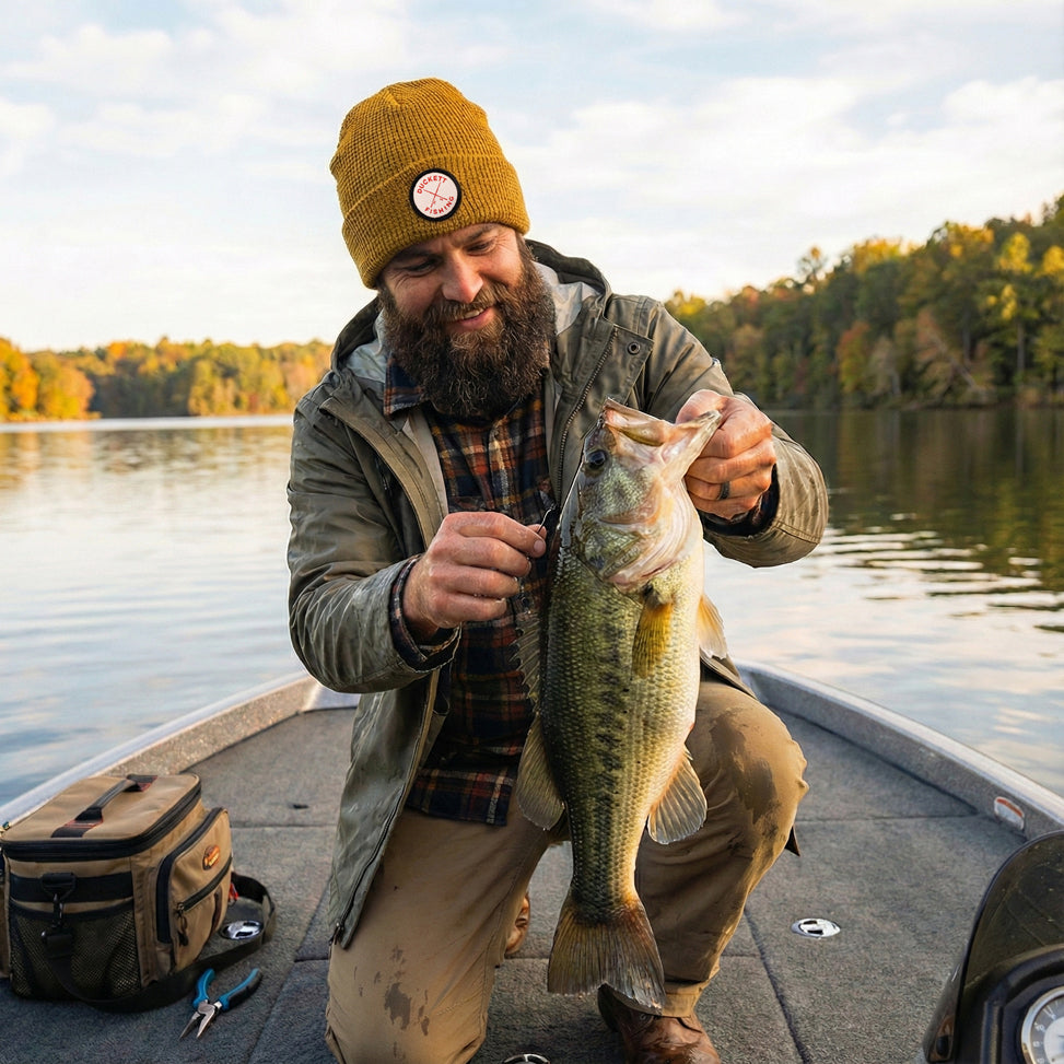 Duckett Round Patch Beanie
