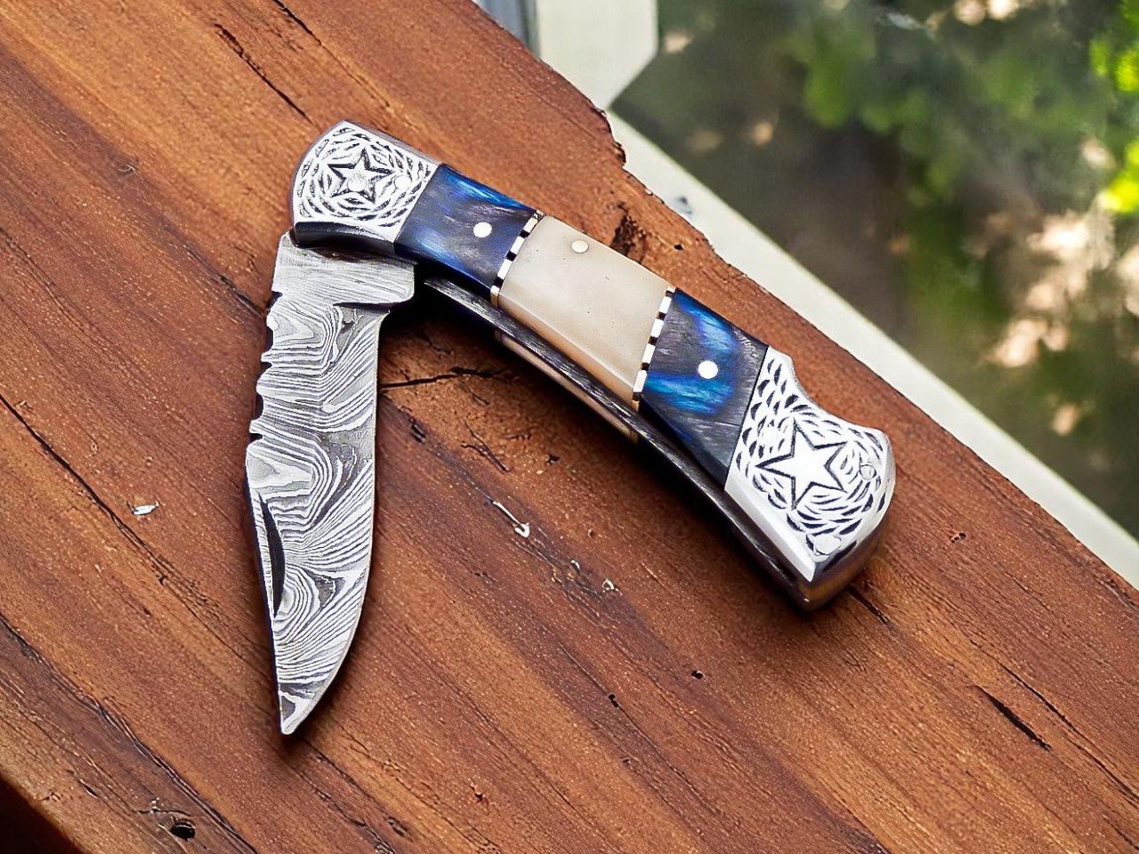 best EDC utility knife – Bone & Resin Handle - Angler's Pro Tackle & Outdoors