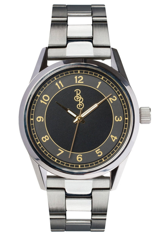 Beyond Boring Watch Co. Black and Gold Classic Watch - Angler's Pro Tackle & Outdoors