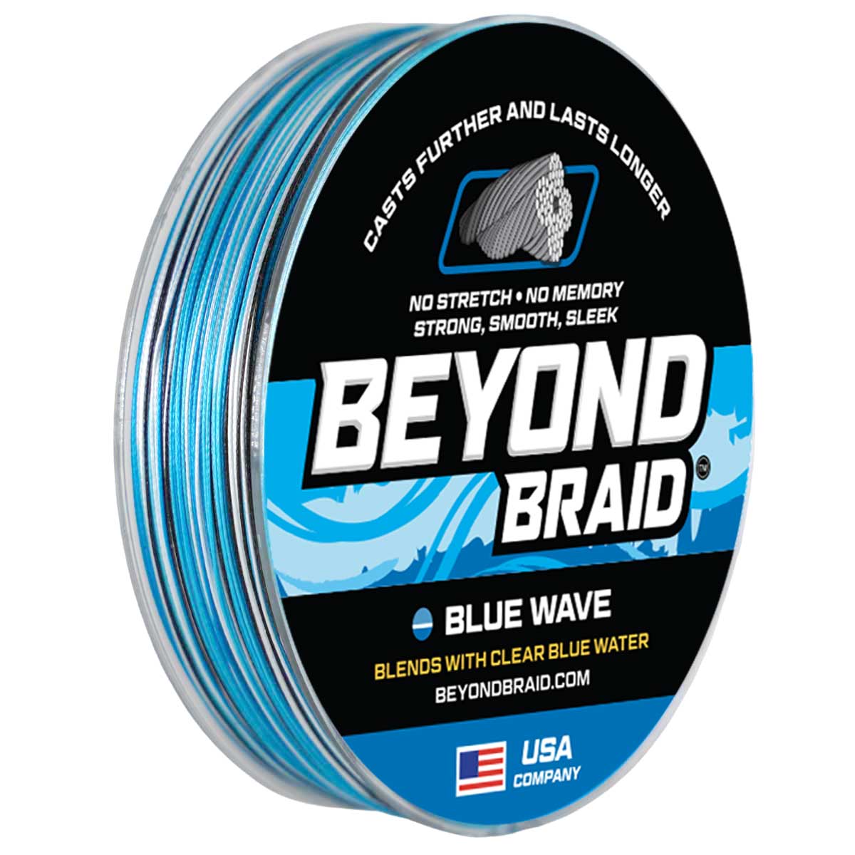 Beyond Braid - Blue Wave 300 - 2000 Yard Spools - Angler's Pro Tackle & Outdoors