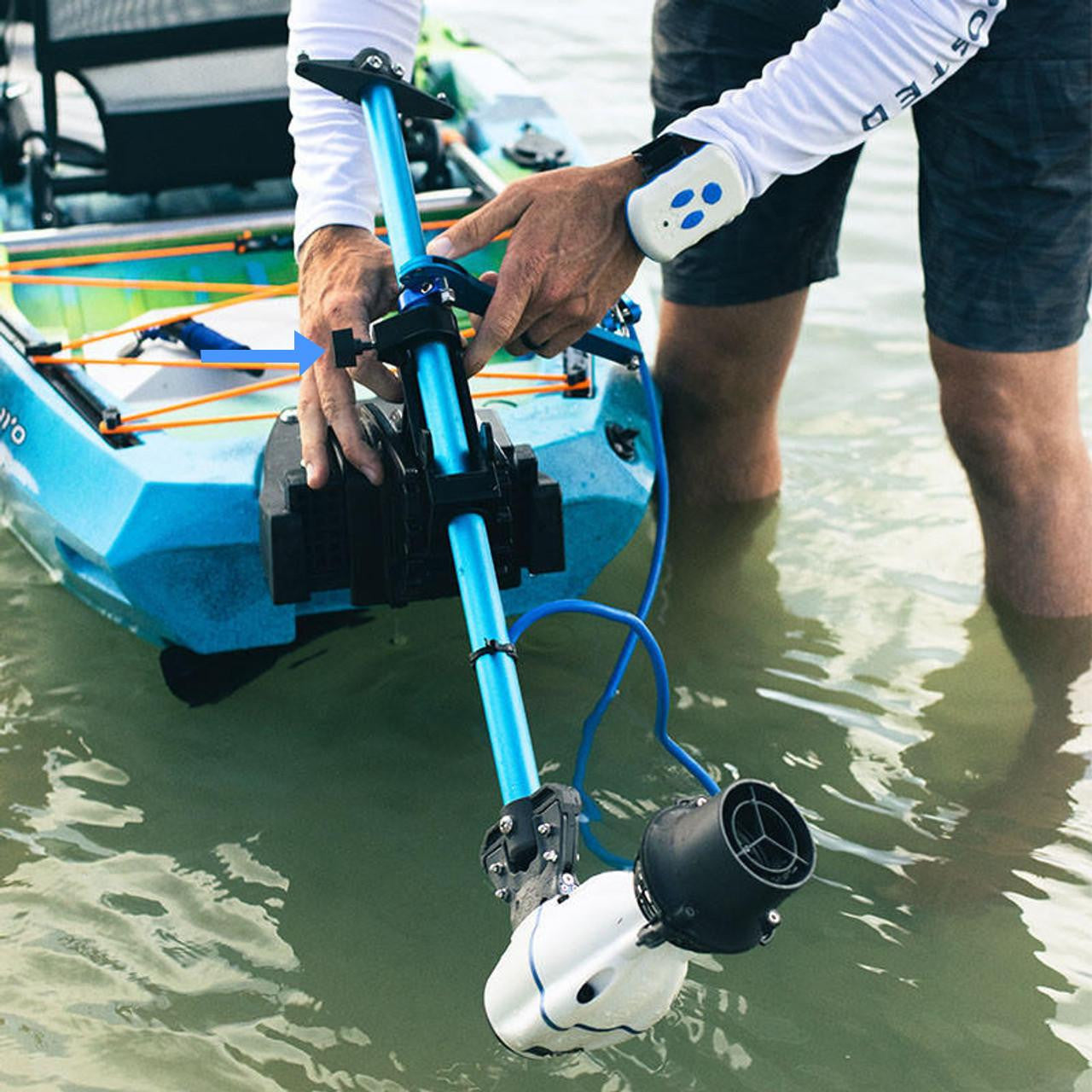 Bixpy Bolt For Transom Adapter Steering Lock