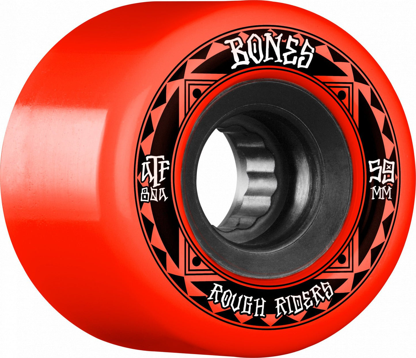 Bones ATF Rough Rider Runners 59mm 80a Wheels - Red (Set of 4) - Angler's Pro Tackle & Outdoors