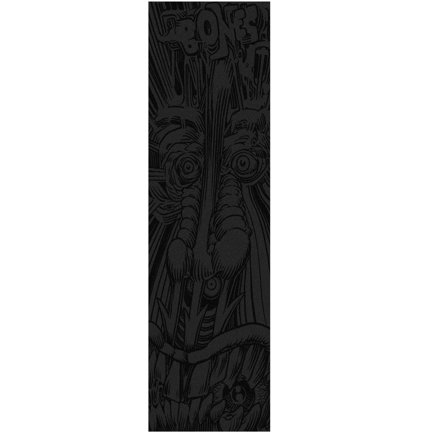 Bones Forked Single Sheet Griptape 9″x33″ - Black - Angler's Pro Tackle & Outdoors