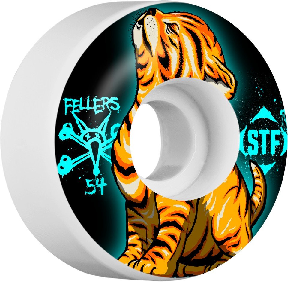 Bones STF Fellers Roar V3 54mm Wheels (Set of 4) - Angler's Pro Tackle & Outdoors