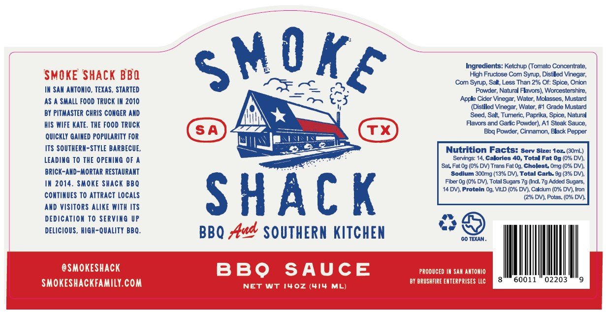 Brushfire Farms Smoke Shack BBQ Sauce - Angler's Pro Tackle & Outdoors