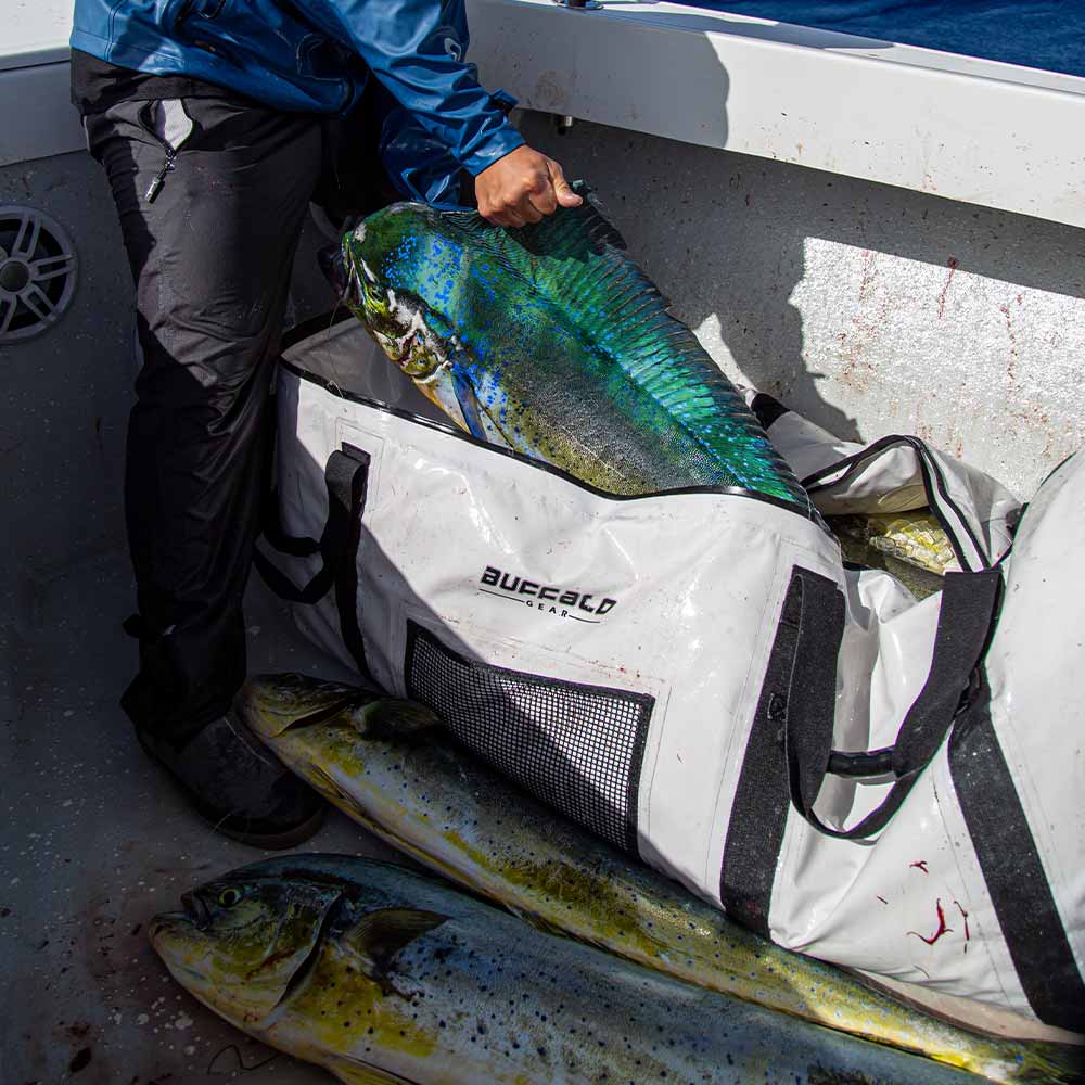 Buffalo Gear 72x30'' Fish Cooler Bag With YKK Zipper, Flat Bottom - Angler's Pro Tackle & Outdoors