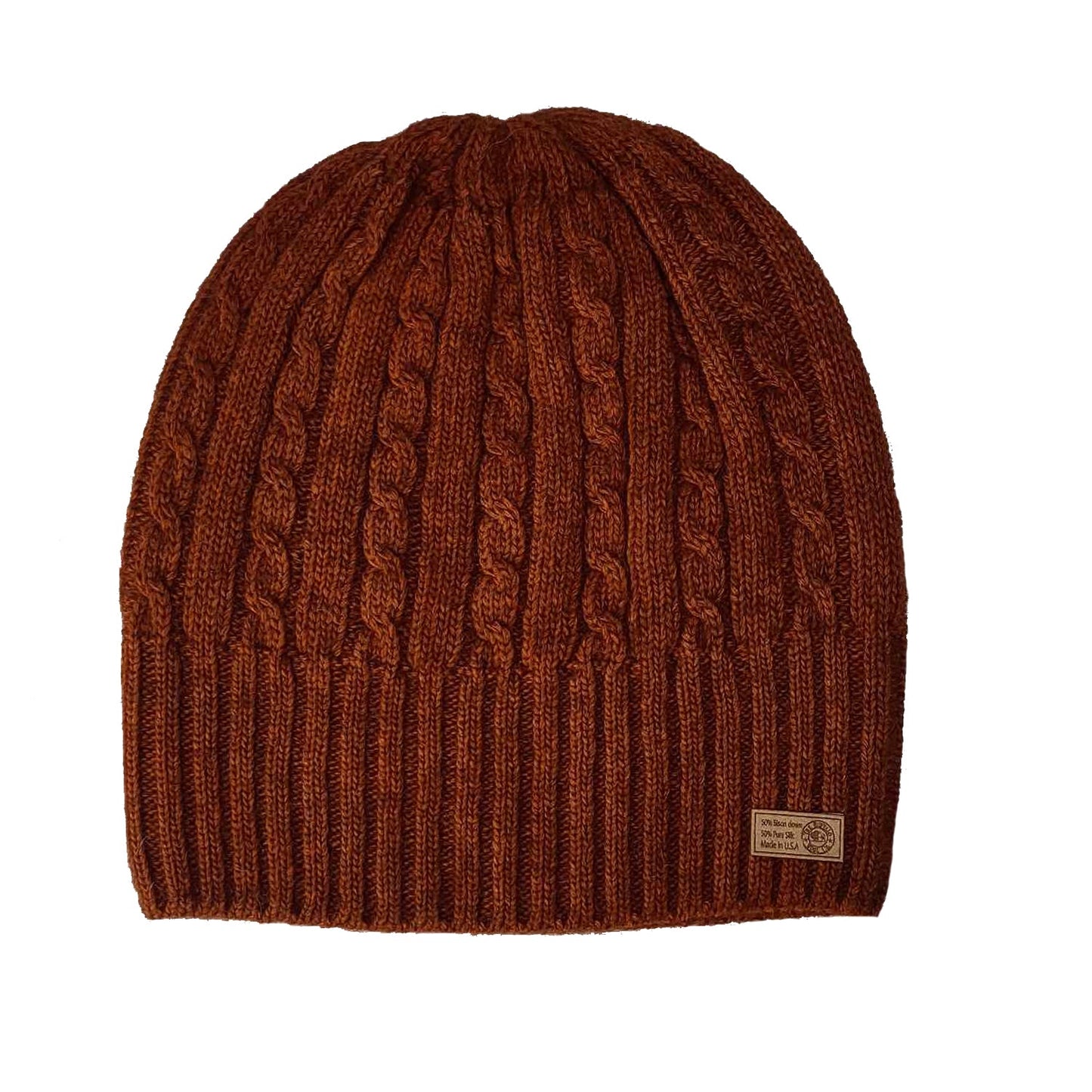 The Buffalo Wool Co. Cabled Bison Beanie