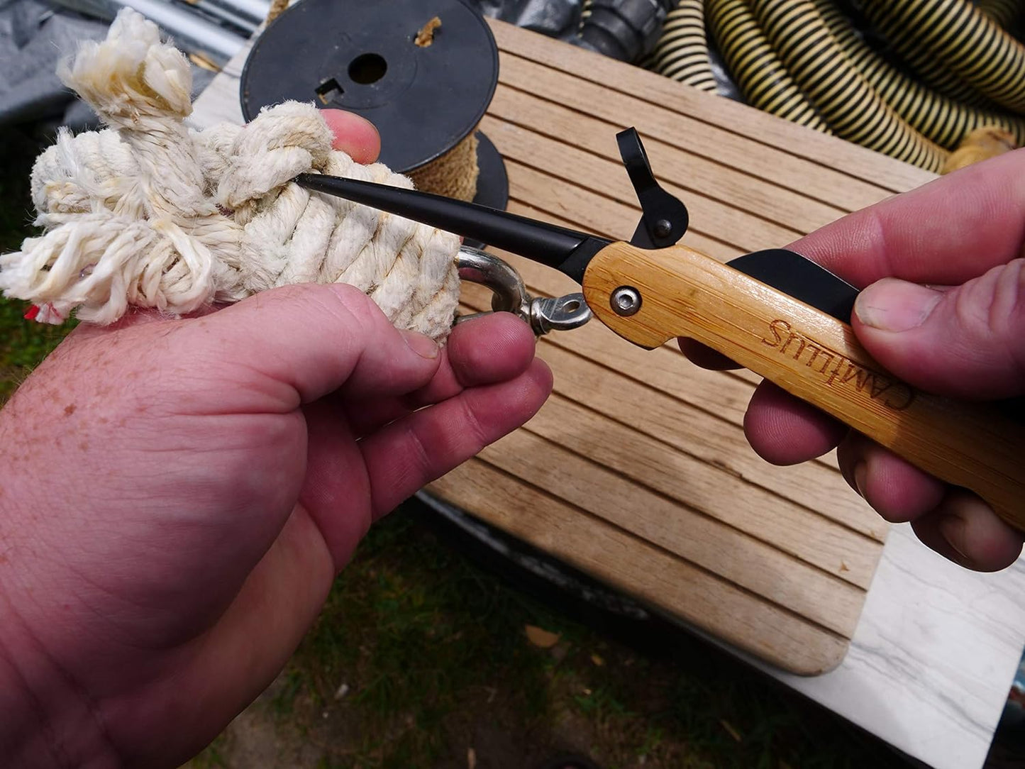 Camillus 7.5" Marlin Spike Folding Pocket Knife - Angler's Pro Tackle & Outdoors