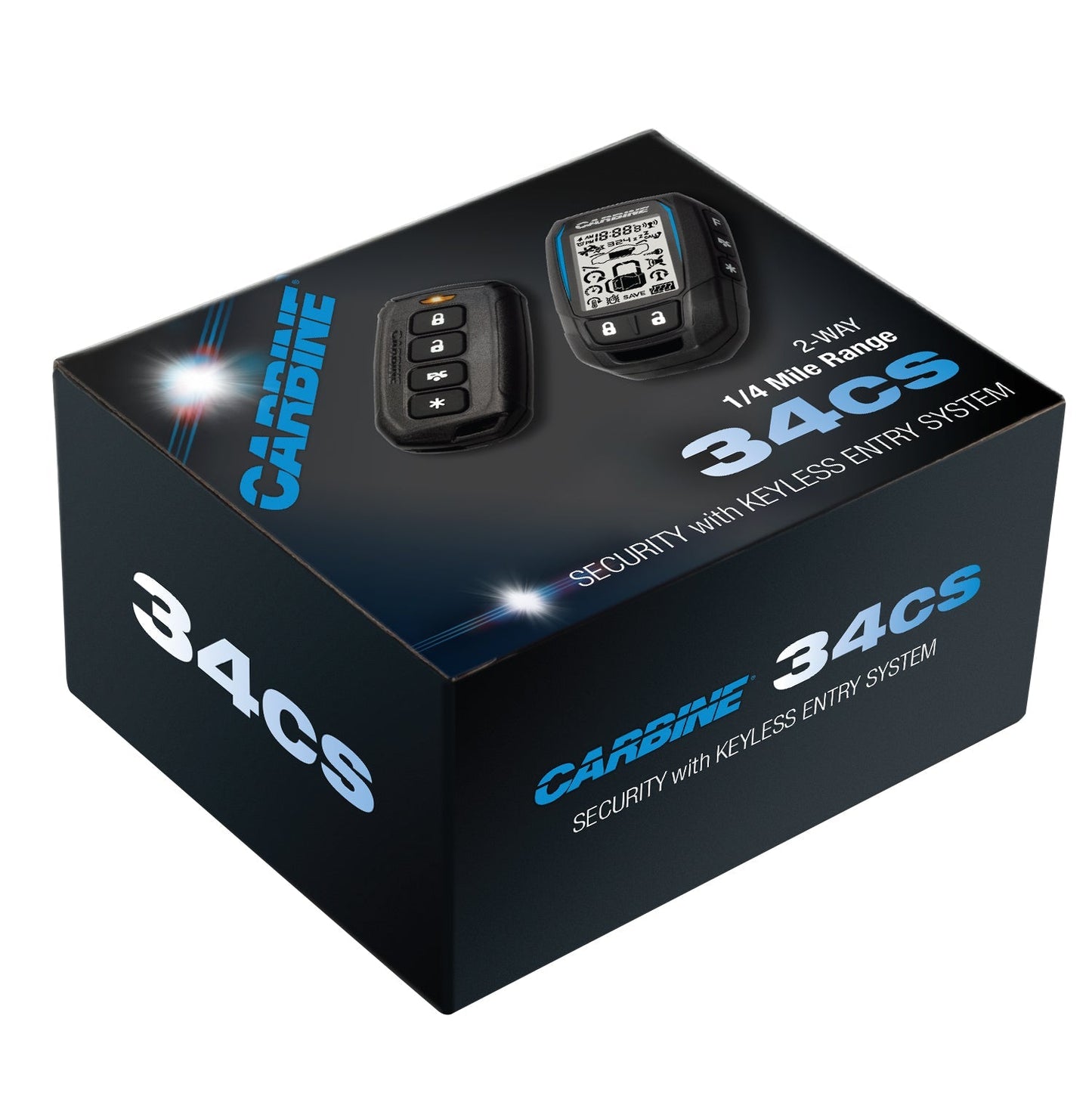 Magnadyne Carbine 34CS | 2-Way 1/4 Mile Range | Security w/ Keyless Entry