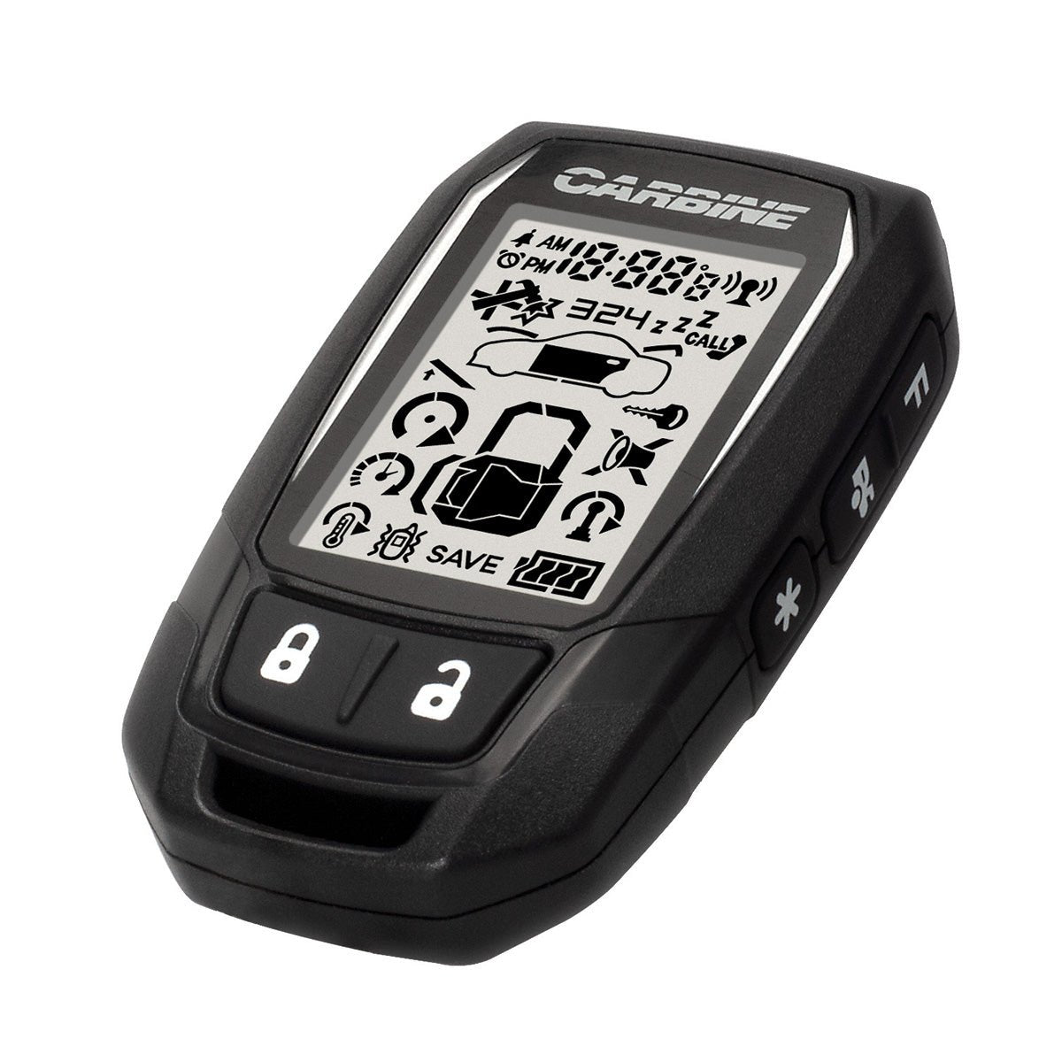 Magnadyne Carbine CARF-LCDLR | Replacement Remote for Carbine 76CSR