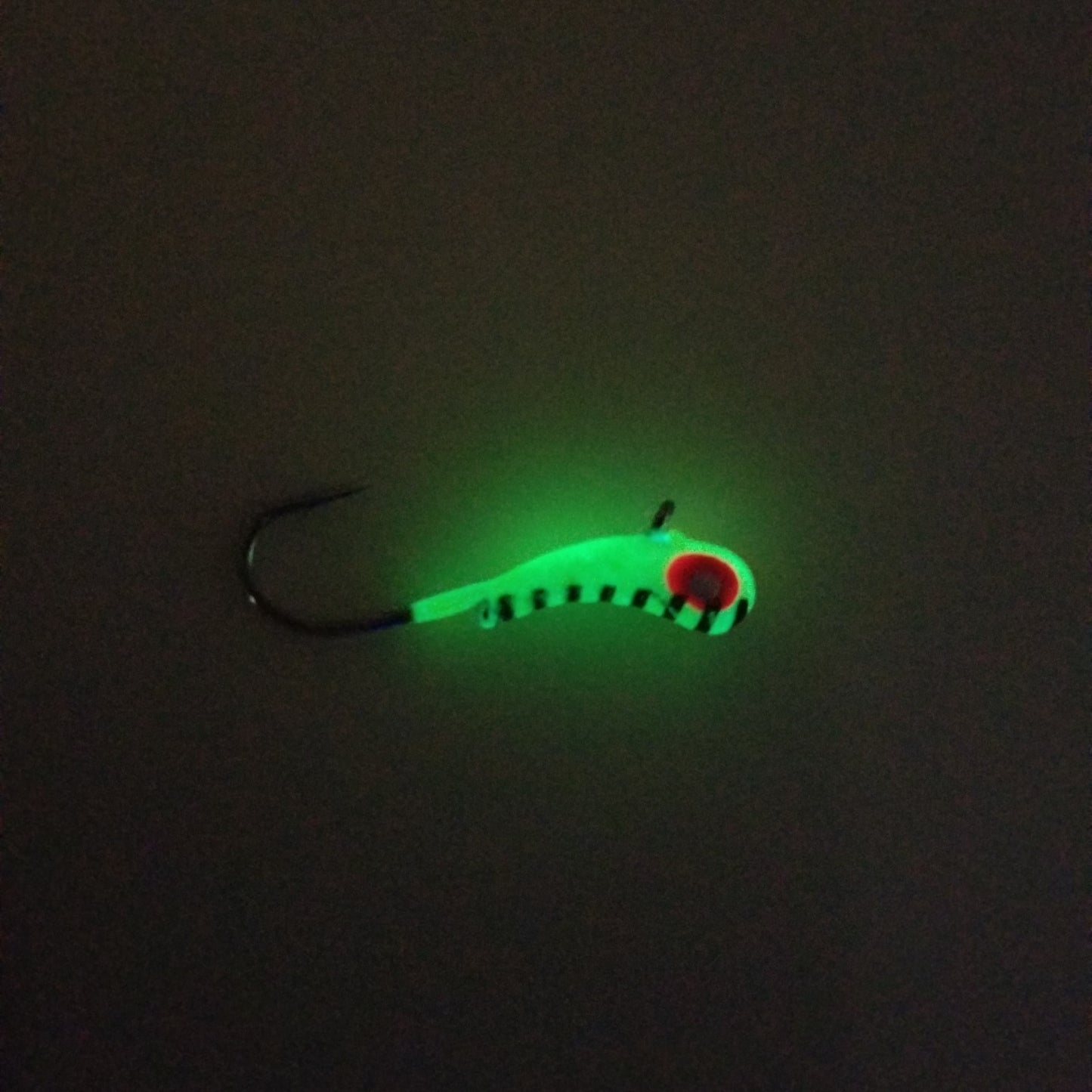 Kenders - Chartreuse Stripe Tungsten Kanoe Jig