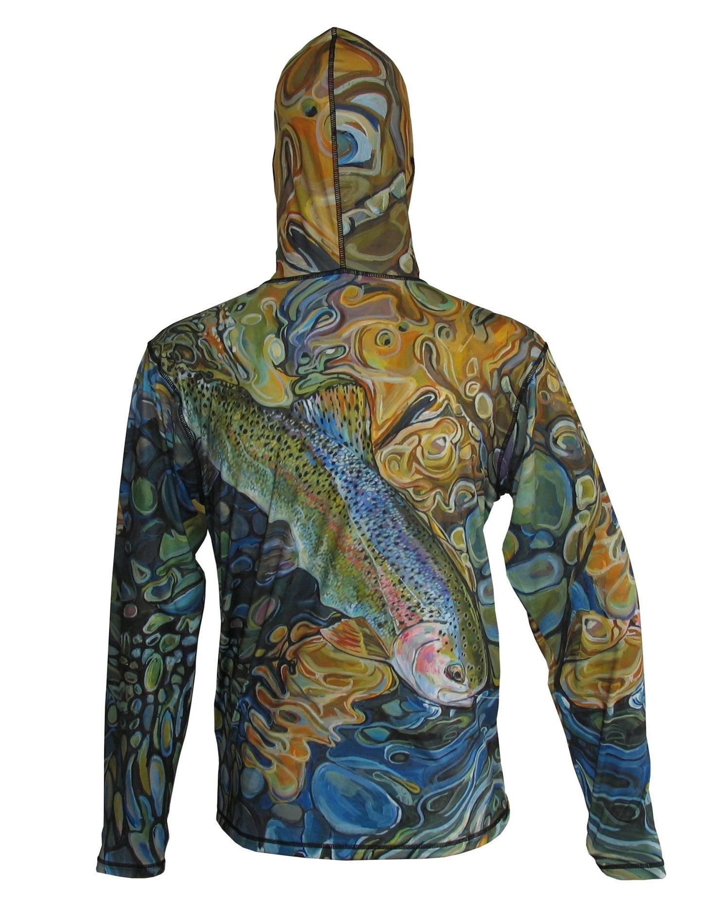 Cognito Brands Magic Waters Rainbow Trout Graphic Fishing Hoodie - Angler's Pro Tackle & Outdoors