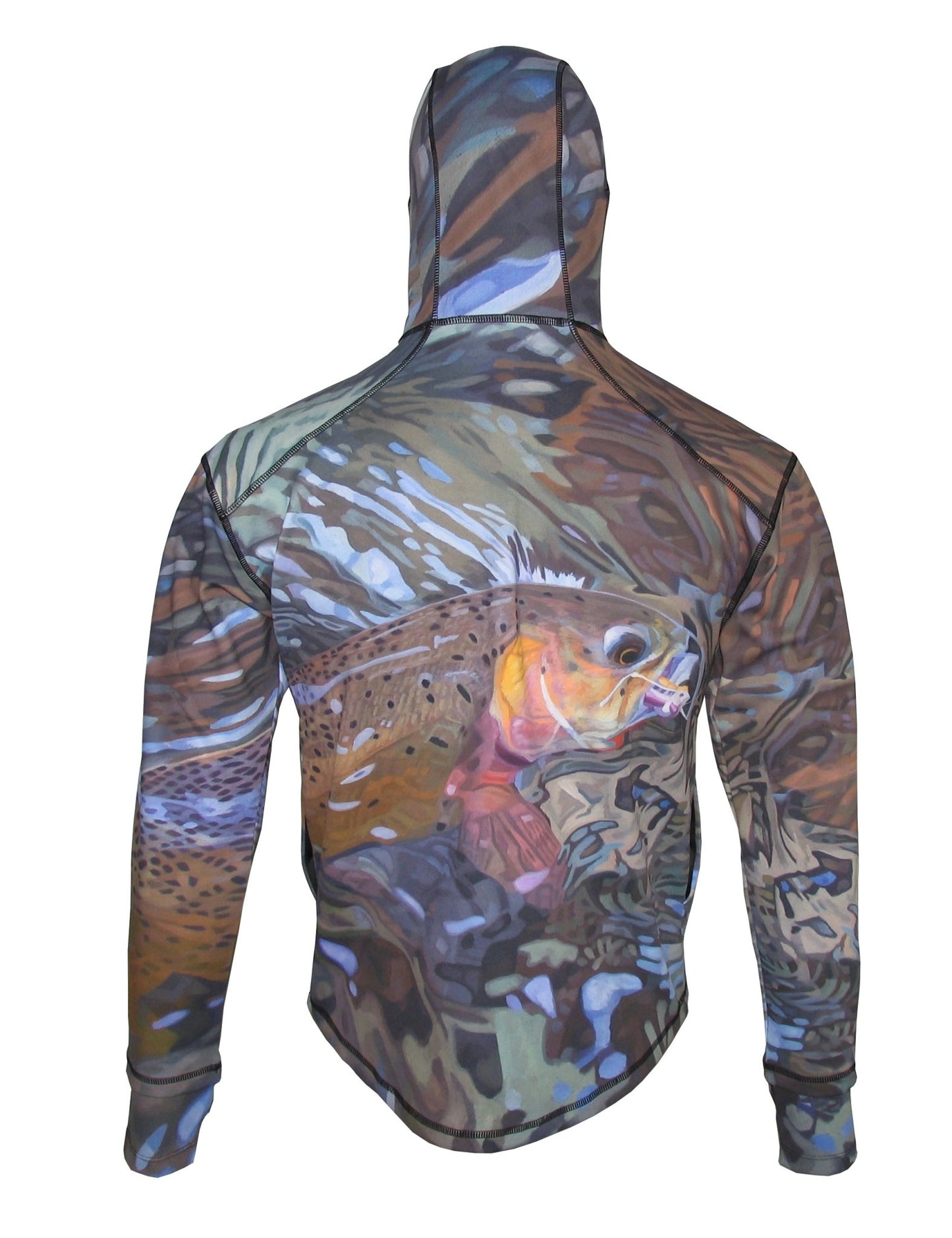 Cognito Brands Secluded Cutty Heavyweight 1/4 - Zip FlexShell Fishing Hoodie - Angler's Pro Tackle & Outdoors