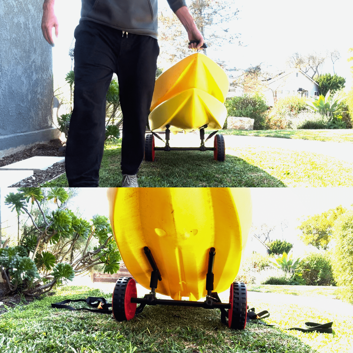 COR Surf Adjustable 3 in 1 SUP and Kayak Transport Cart - Angler's Pro Tackle & Outdoors