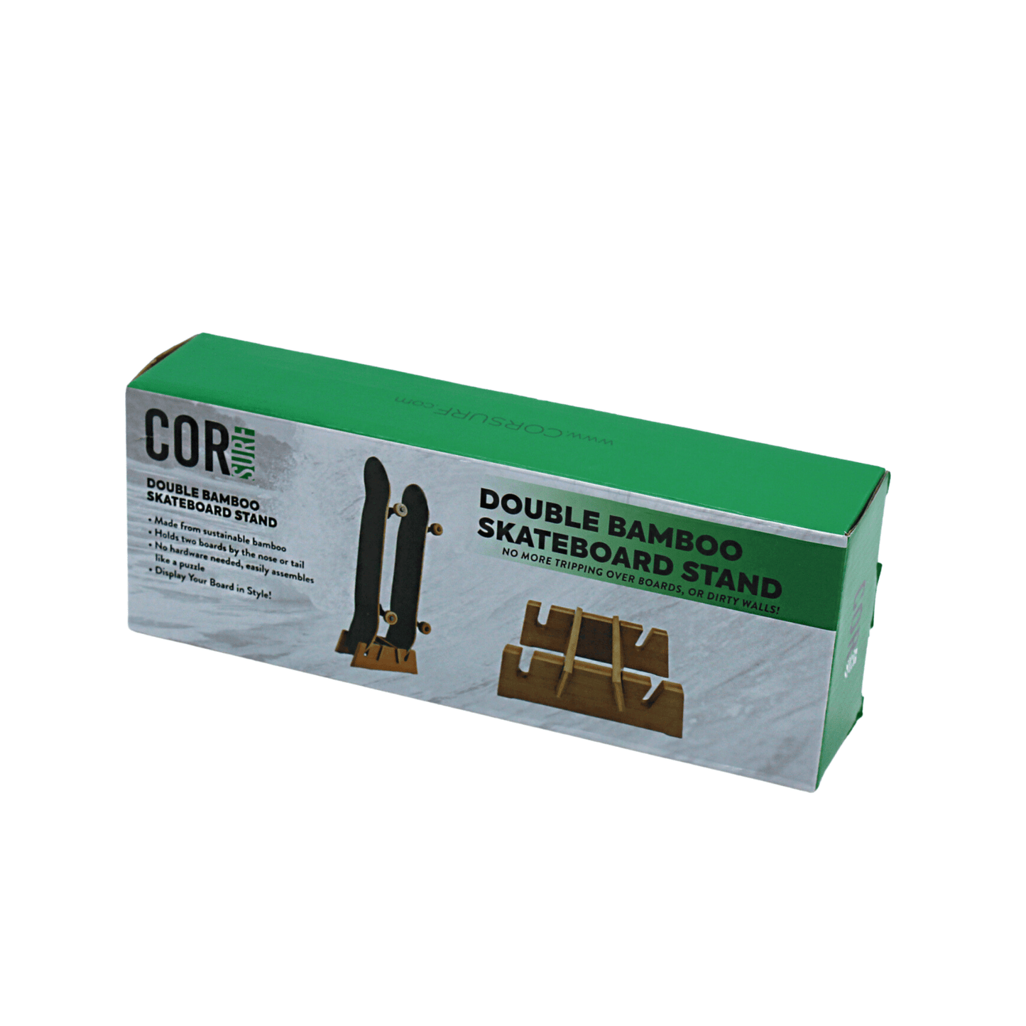 COR Surf Double Bamboo Skateboard Stand - Angler's Pro Tackle & Outdoors