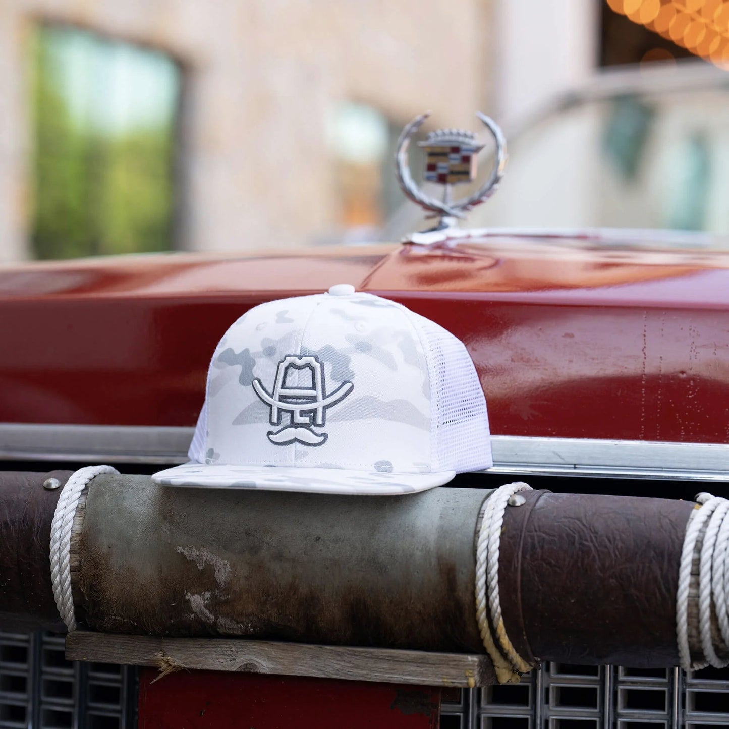 Cowboy Cool Hank 3D Hat - Snow Camo - Angler's Pro Tackle & Outdoors