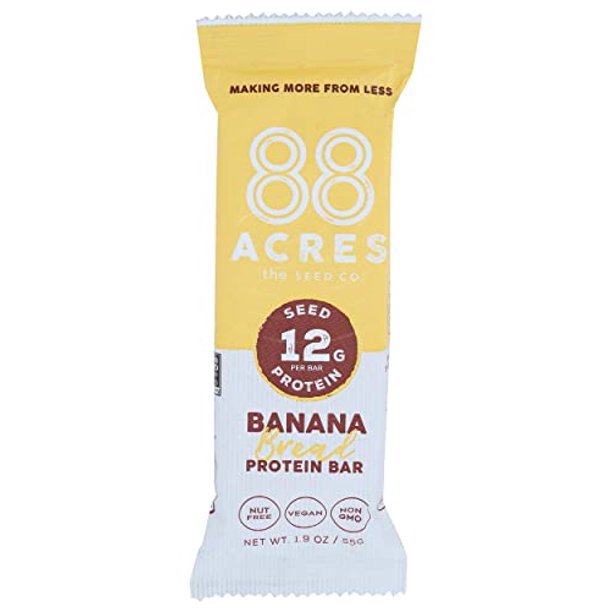 Cozy Farm 88 Acres - Protein Bar, Banana Bread Flavor, 9 x 1.9 Oz Bars - Angler's Pro Tackle & Outdoors