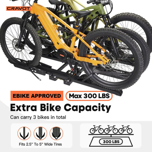 CRAVOT CyberRack S3 Hitch Bike Rack - Angler's Pro Tackle & Outdoors