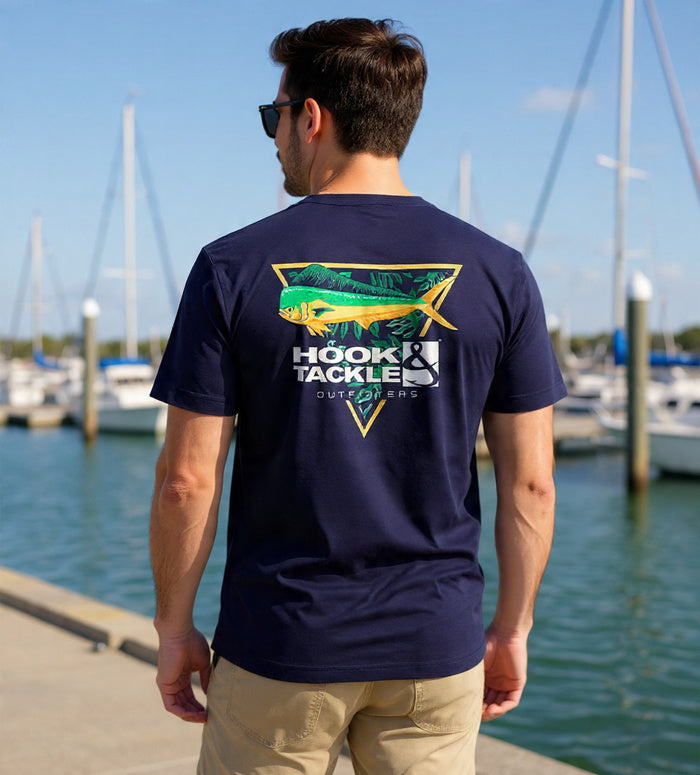 Hook & Tackle Men's Mahi Tropics Premium T-Shirt