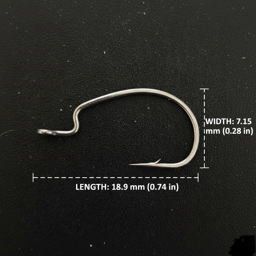 Creek Life Lure Co. Micro EWG Hooks (10 Pack) - Angler's Pro Tackle & Outdoors